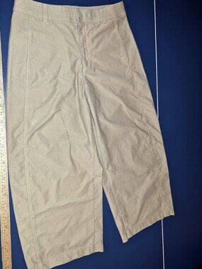 Uniqlo Women's Stretch Pants Khaki Size M